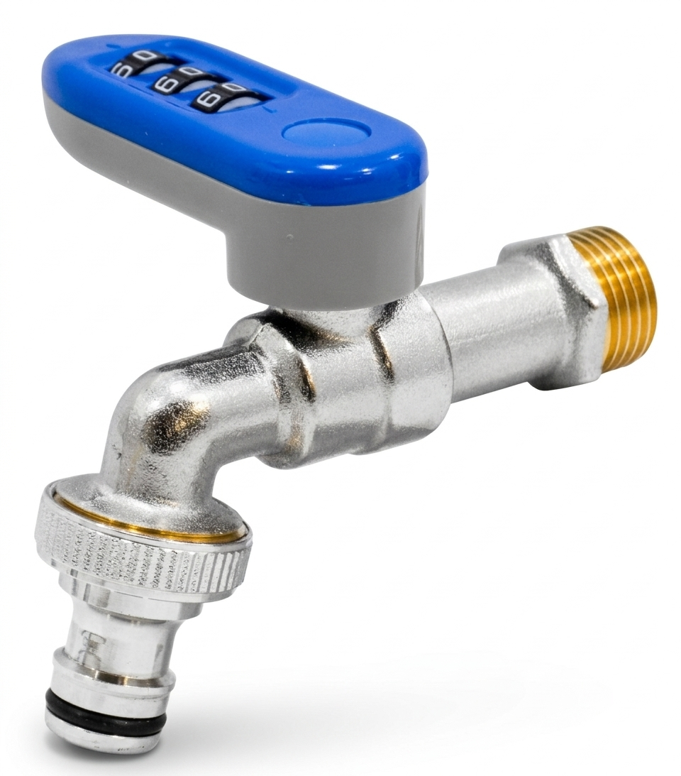 Grifo con maneta con combinación